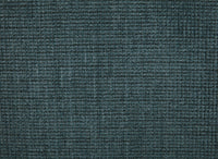 Canapé 3 places en velours chiné bleu CARLOTA