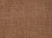 Canapé 3 places en velours chiné terracotta CARLOTA