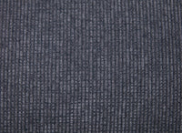 Canapé 3 places en velours texturé gris NALYA