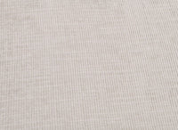 Canapé convertible avec coffre en velours chiné beige BARNEY - Angle gauche