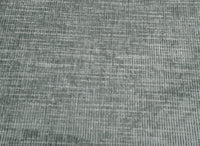Canapé convertible avec coffre en velours chiné gris BARNEY - Angle gauche