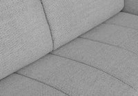 Canapé convertible express 3 places en tissu gris ISANDRO