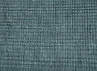 Canapé convertible express 3 places en velours texturé bleu KALIANA