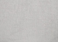 Canapé d'angle convertible avec coffre en velours chiné blanc écru LUFY - Angle gauche