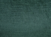 Canapé d'angle convertible avec coffre en velours chiné vert LUFY - Angle gauche
