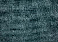 Canapé d'angle relax en velours texturé bleu FEDORA - Angle droit
