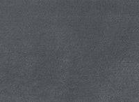 Canapé droit fixe 2 places en velours gris CELINE