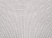 Canapé panoramique convertible avec coffre en velours chiné beige MARIANO- Angle gauche