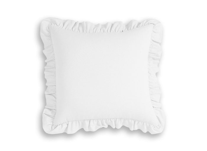 Coussin blanc écru 45x45 cm TORONTO