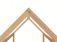 Lit cabane en bois 90 x 190 cm POPY