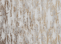 Tapis abstrait beige marron 160 x 230 cm PATINA