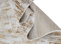 Tapis abstrait beige marron 200 x 290 cm PATINA