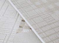 Tapis beige à motifs 160 x 230 cm BRUME