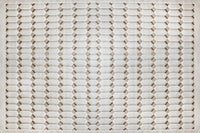 Tapis beige à motifs hexagonal 200 x 290 cm KELVYN