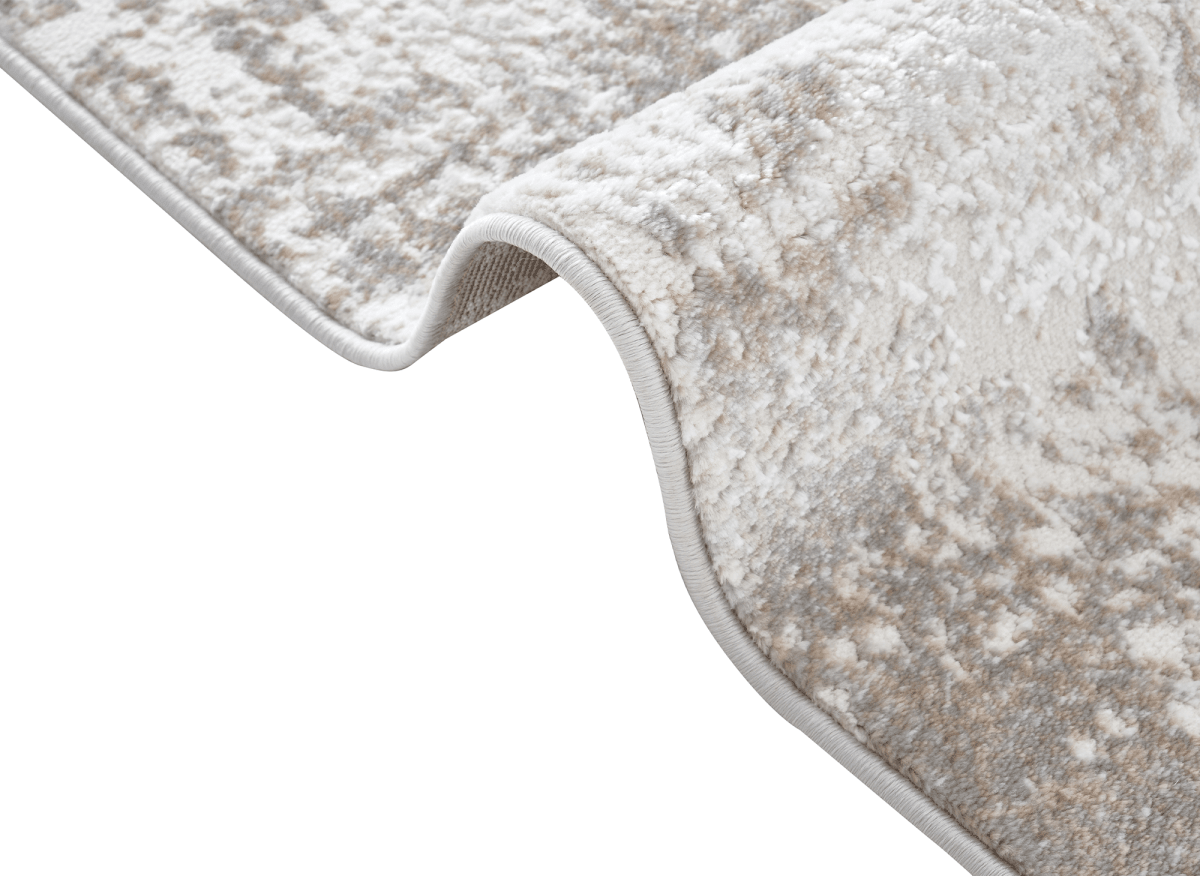 Tapis beige effet béton 200 x 290 cm MINERAL