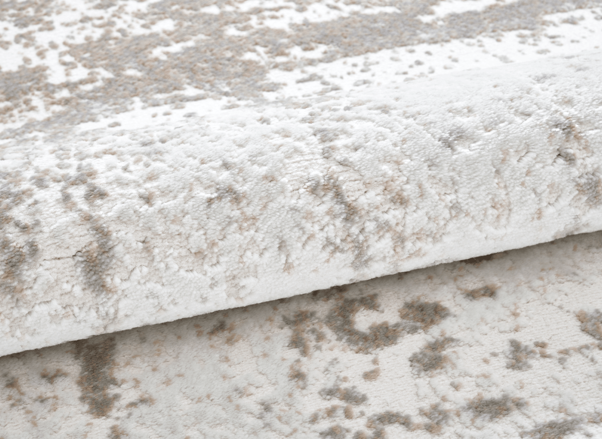 Tapis beige effet béton 200 x 290 cm MINERAL