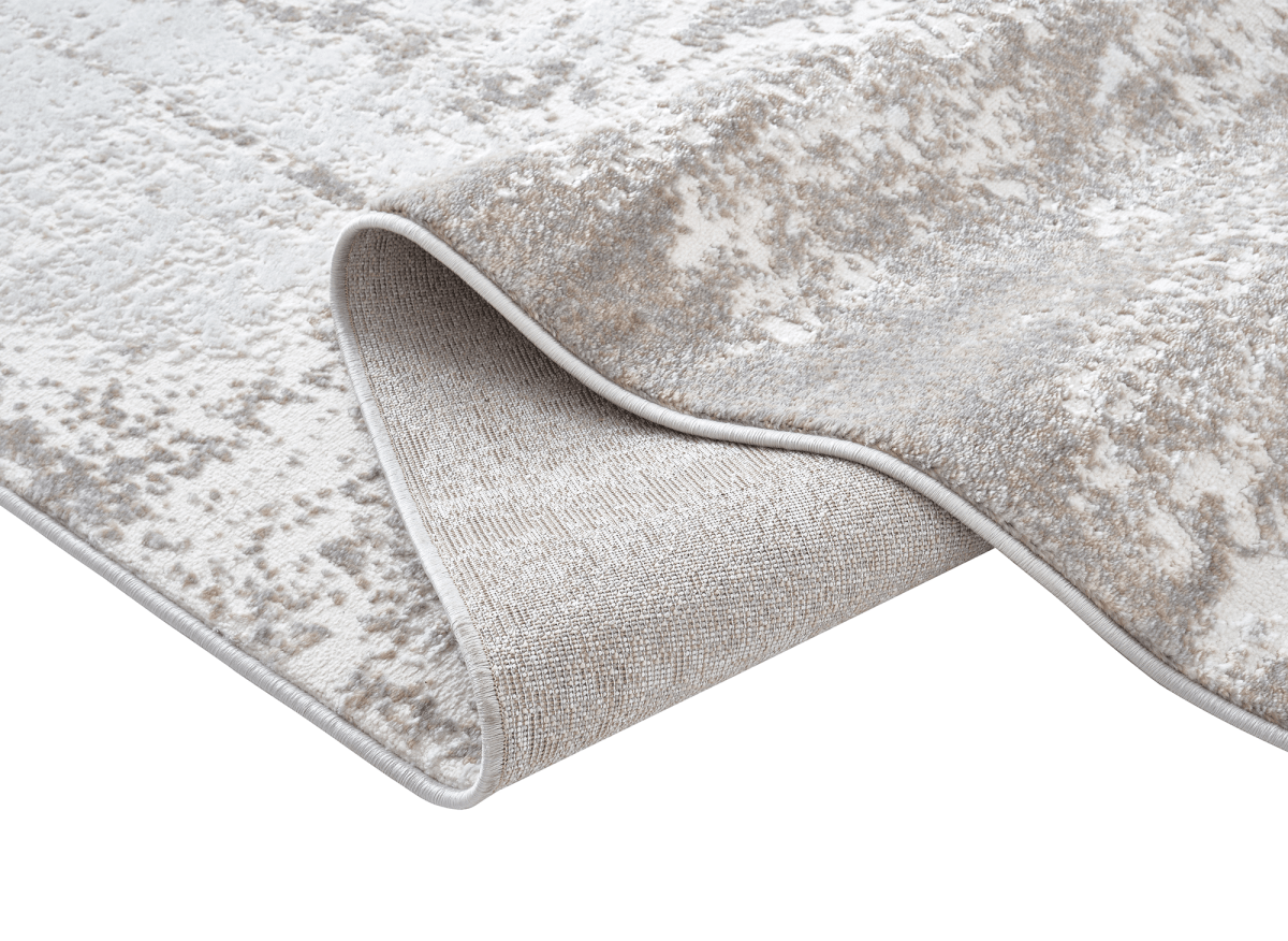 Tapis beige effet béton 200 x 290 cm MINERAL