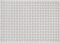 Tapis beige et gris à motifs rectangulaires 160 x 230 cm LYS