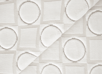 Tapis blanc écru à formes géométriques 154 x 230 cm KAELIES