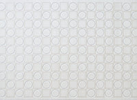 Tapis blanc écru à formes géométriques 192 x 290 cm KAELIES
