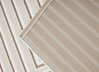Tapis blanc écru à motifs chevrons  200 x 290 cm AMELIO