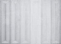 Tapis graphique art déco gris et blanc 160 x 230 cm HALL