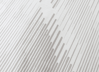 Tapis gris à lignes asymétriques 200 x 290 cm VENISE