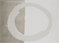 Tapis gris à motif circulaire 200 x 290 cm SYDNEY