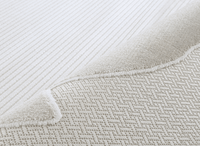 Tapis gris à motif circulaire 200 x 290 cm SYDNEY