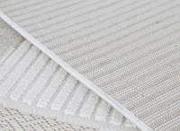 Tapis gris à motif circulaire 200 x 290 cm SYDNEY