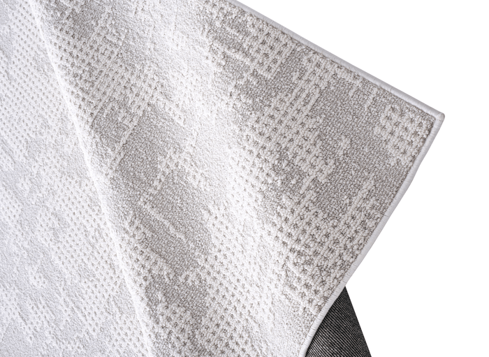 Tapis gris à motifs 160 x 230 cm BLOUJE