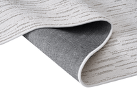 Tapis gris à motifs 200 x 290 cm BRIDGE