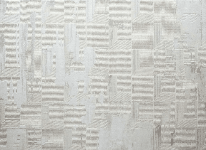 Tapis gris à motifs géométriques 160 x 230 cm BALSA