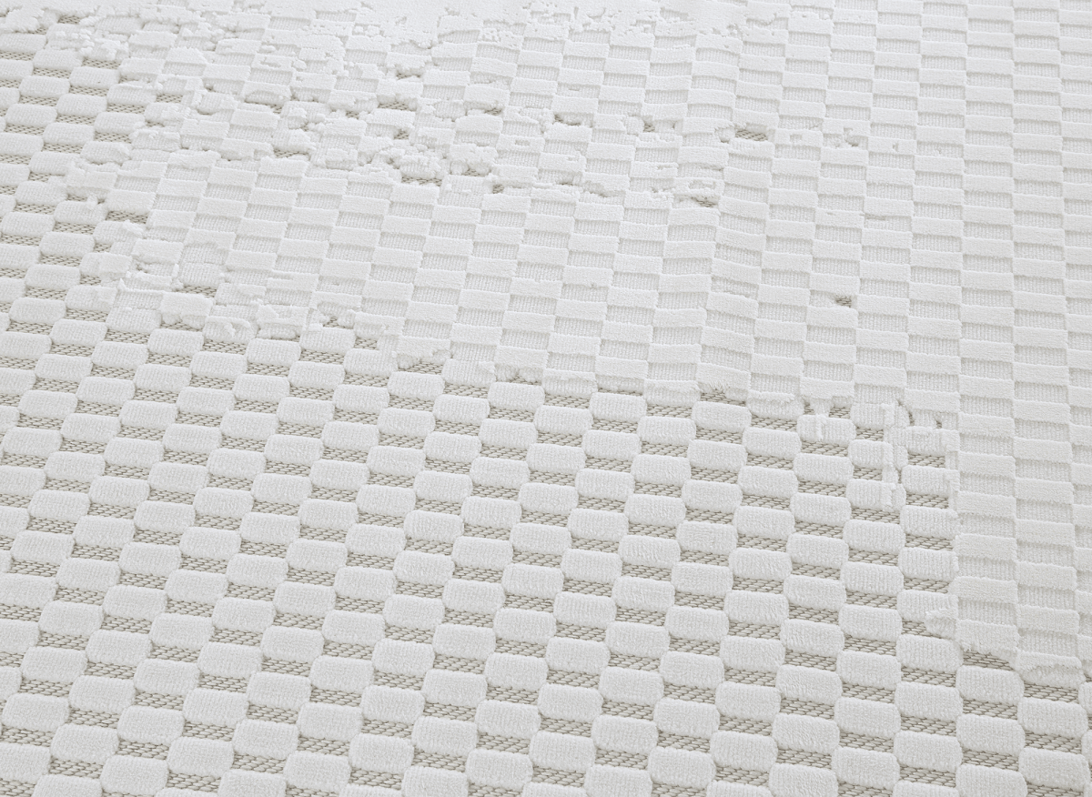 Tapis gris à motifs géométriques 160 x 230 cm VIENNE