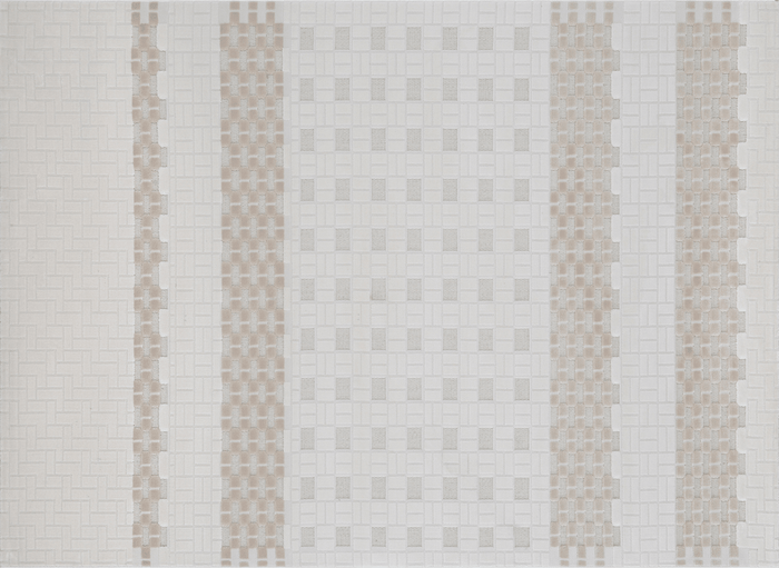 Tapis gris à motifs graphiques 200 x 290 cm ORCHIDÉE