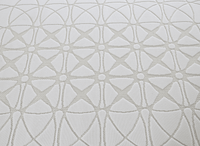 Tapis gris à motifs rosaces 160 x 230 cm SINGAPOUR