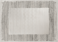 Tapis gris à tissu texturé 160 x 230 cm SOLIS