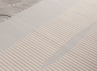 Tapis gris et beige à motifs 160 x 230 cm LYAH