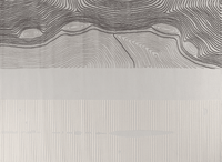 Tapis gris et beige à motifs 200 x 290 cm LYAH