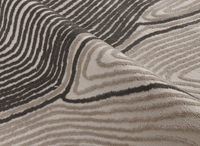 Tapis gris et beige à motifs 200 x 290 cm LYAH