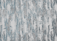 Tapis motif abstrait beige et bleu 160 x 230 cm AURORA