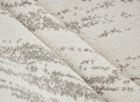 Tapis strié beige et gris 200 x 290 cm NOEA