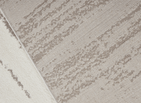 Tapis strié beige et gris 200 x 290 cm NOEA