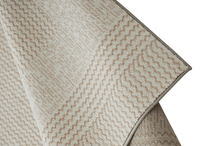 Tapis texturé beige foncé 200 x 290 cm KAIA