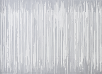 Tapis gris et blanc 200x 290 cm FROST
