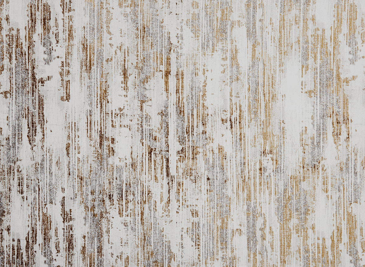 Tapis abstrait beige marron 200 x 290 cm PATINA