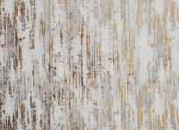 Tapis abstrait beige marron 200 x 290 cm PATINA