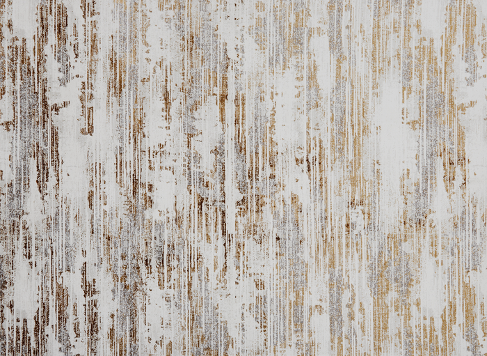 Tapis abstrait beige marron 200 x 290 cm PATINA